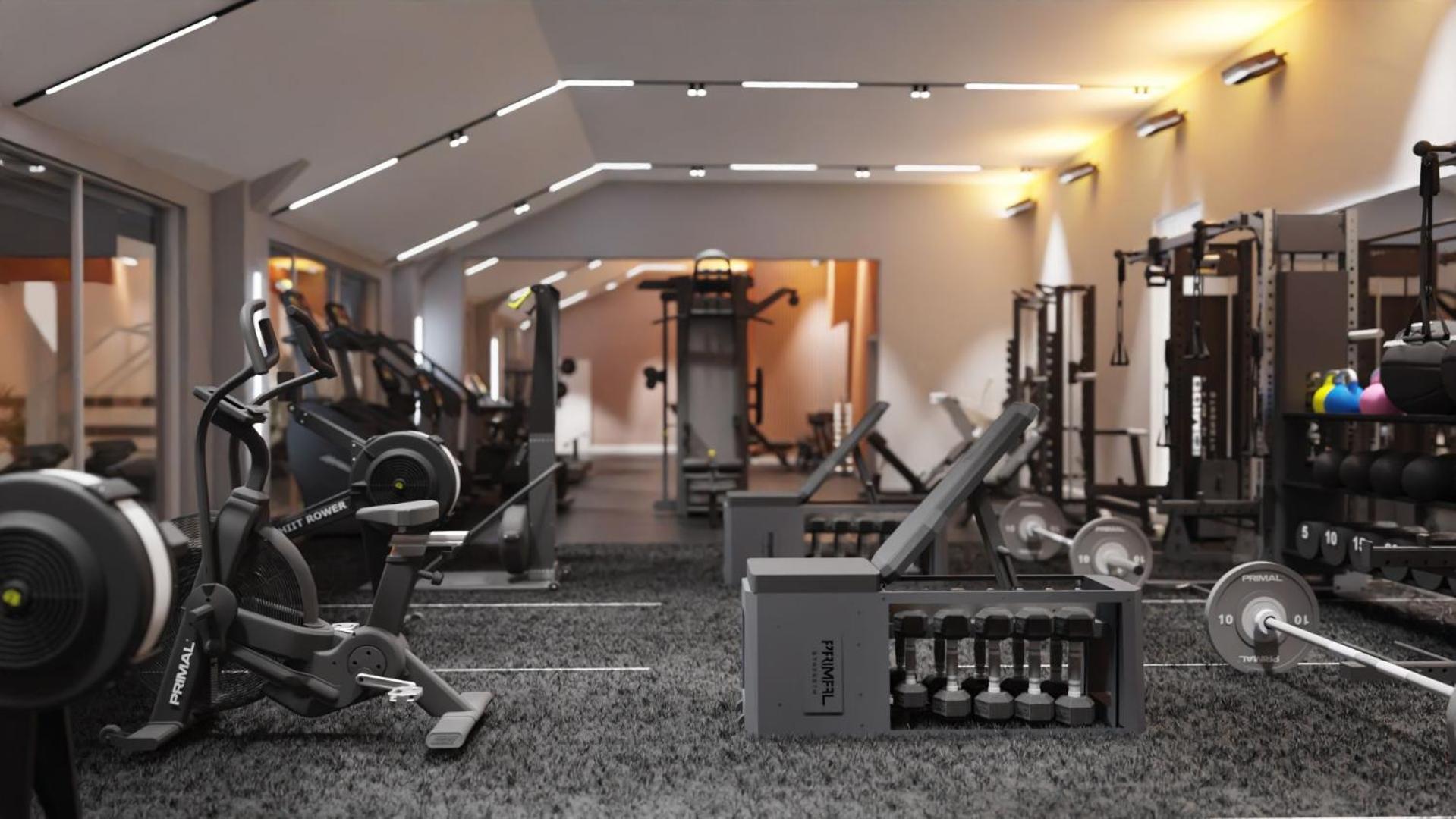 Mar Hall Golf & Spa Resort 비숍턴 외부 사진 A typical gym