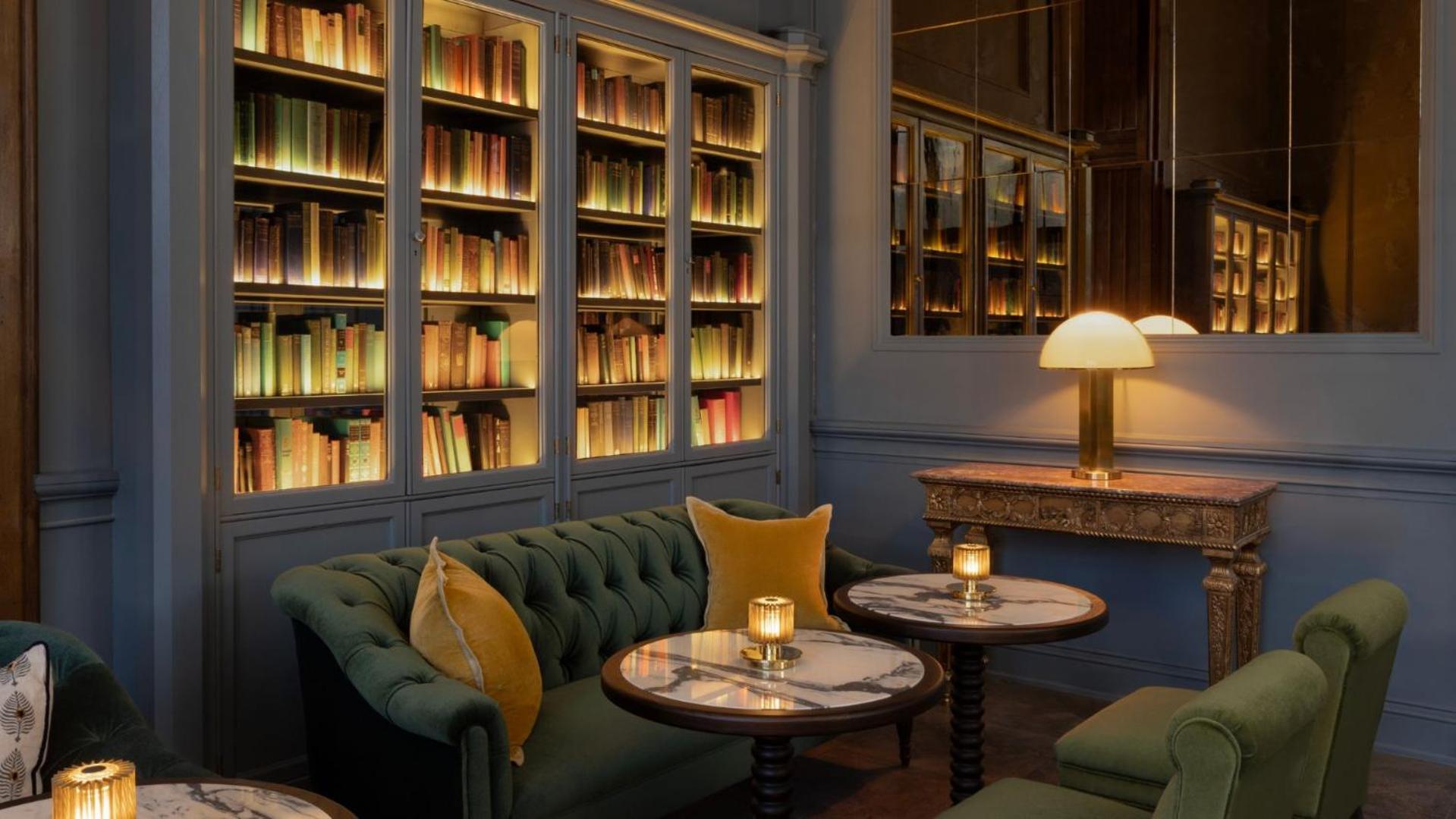Mar Hall Golf & Spa Resort 비숍턴 외부 사진 Library at The Ivy Temple Row
