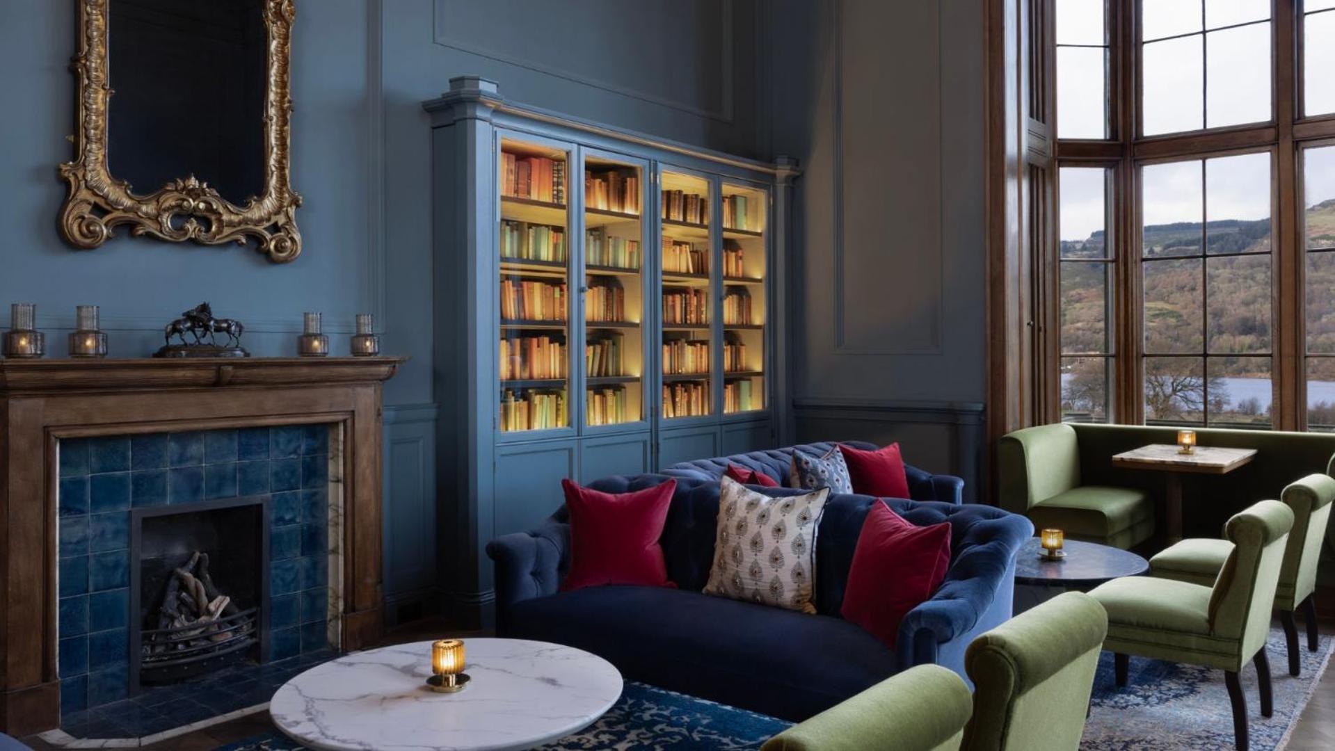 Mar Hall Golf & Spa Resort 비숍턴 외부 사진 Library at The Mitre