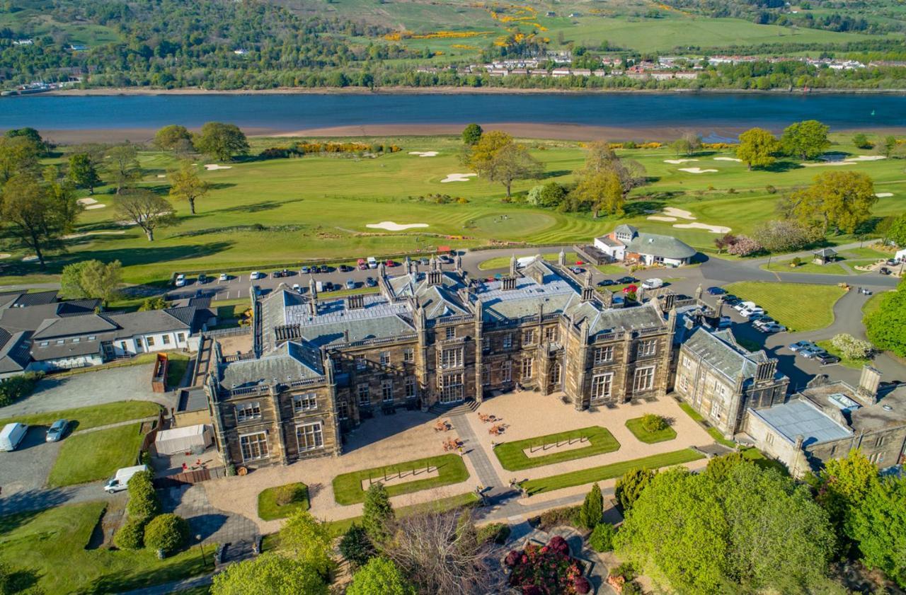 Mar Hall Golf & Spa Resort 비숍턴 외부 사진 Aerial view of the hotel